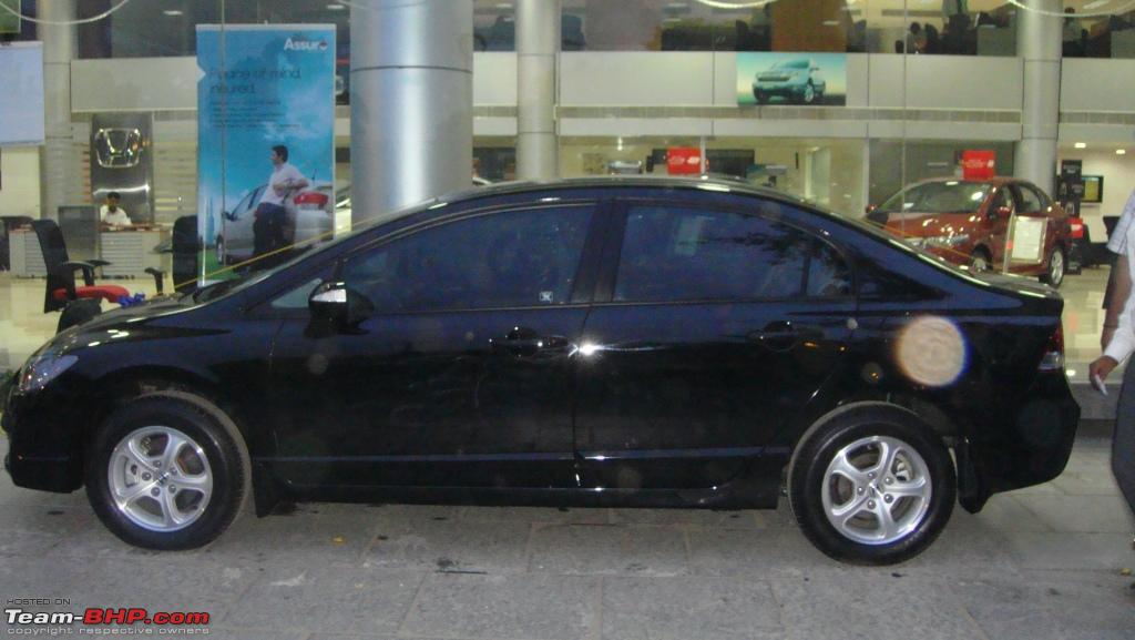 Black Honda Civic