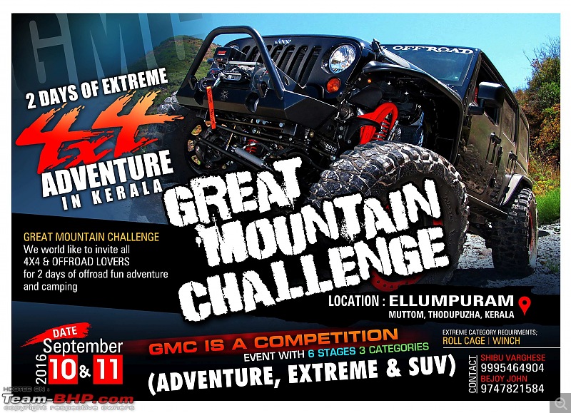 Great Mountain Challenge - September 2016 @ Kerala-gmc-poster-ie.jpg