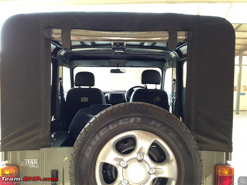 Live Young, Live Free - My Mahindra Thar CRDe 4WD-thar-crde-rear-seat-9.jpg