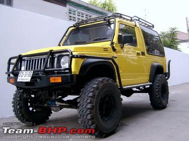 maruti gypsy fender flares