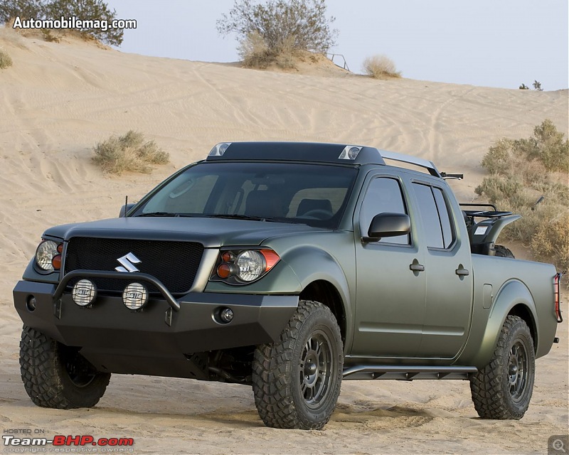 Mahindra Thar and the Drool Quotient !!-0802_03_b2008_suzuki_equator_quad_conceptfront_three_quarter_view.jpg