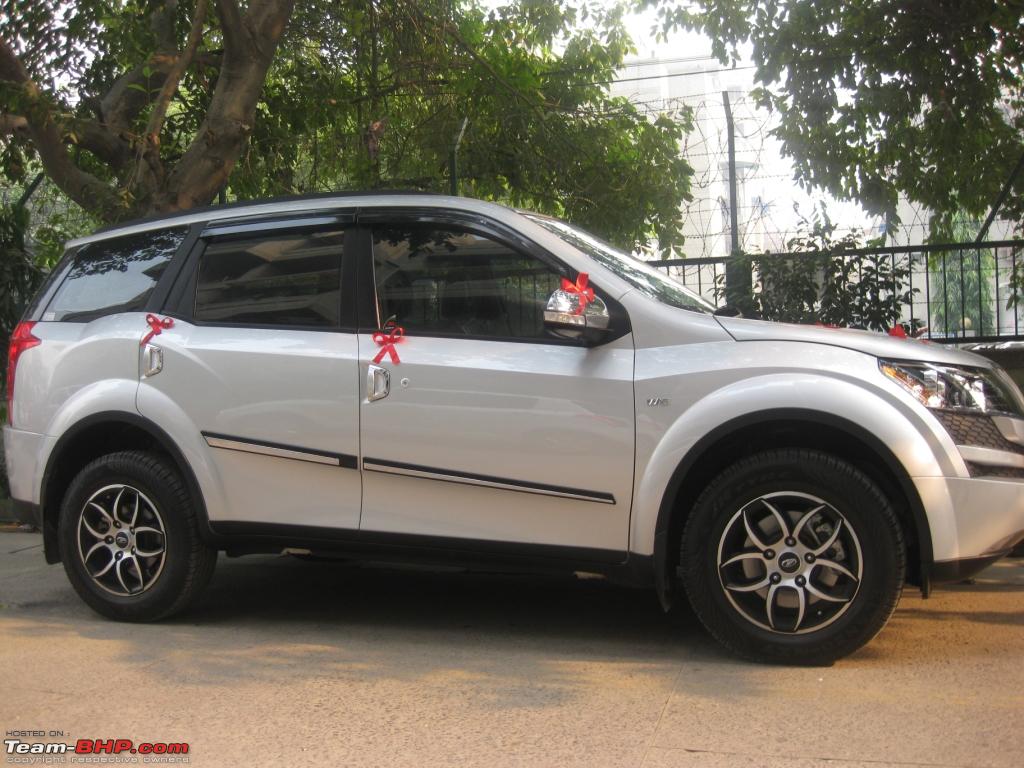 Mahindra XUV 500 - Moondust Silver - Loaded with chrome - first in Delhi -  Team-BHP