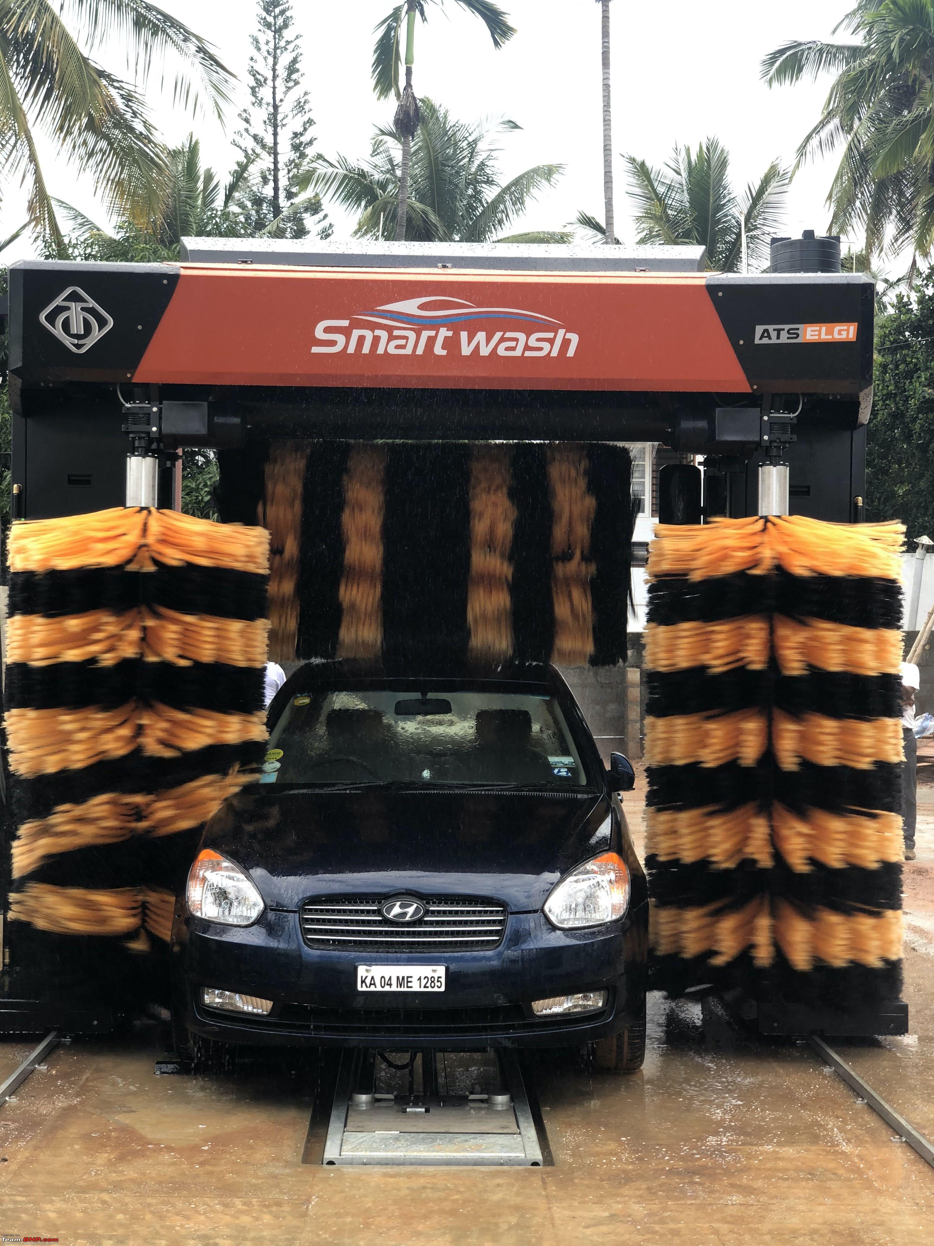 Automatic Car Wash - Autoshine Carwash (Vidyaranyapura, Bangalore) -  Team-BHP