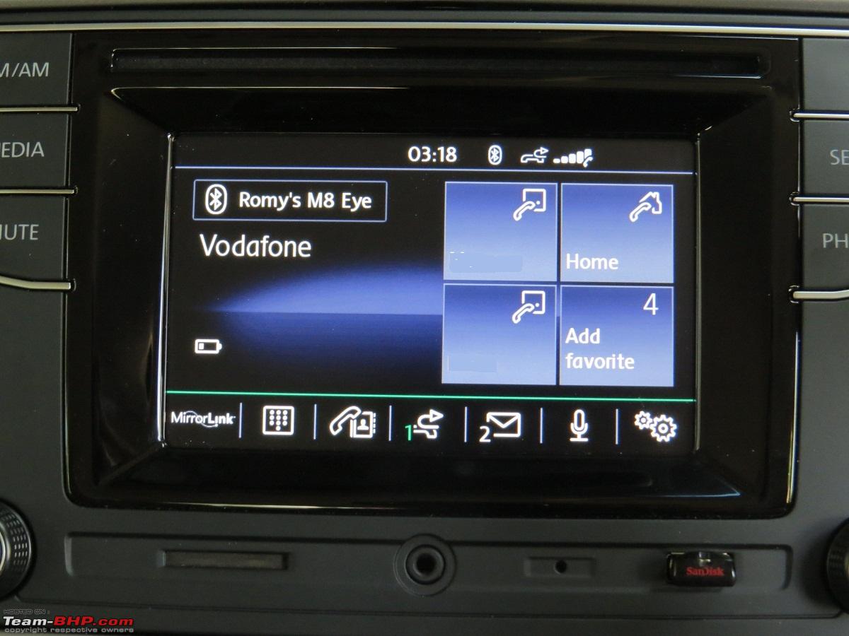 Team-BHP - Review: RCD 330G. VW's 2016 Head-Unit for the Polo, Vento & Ameo