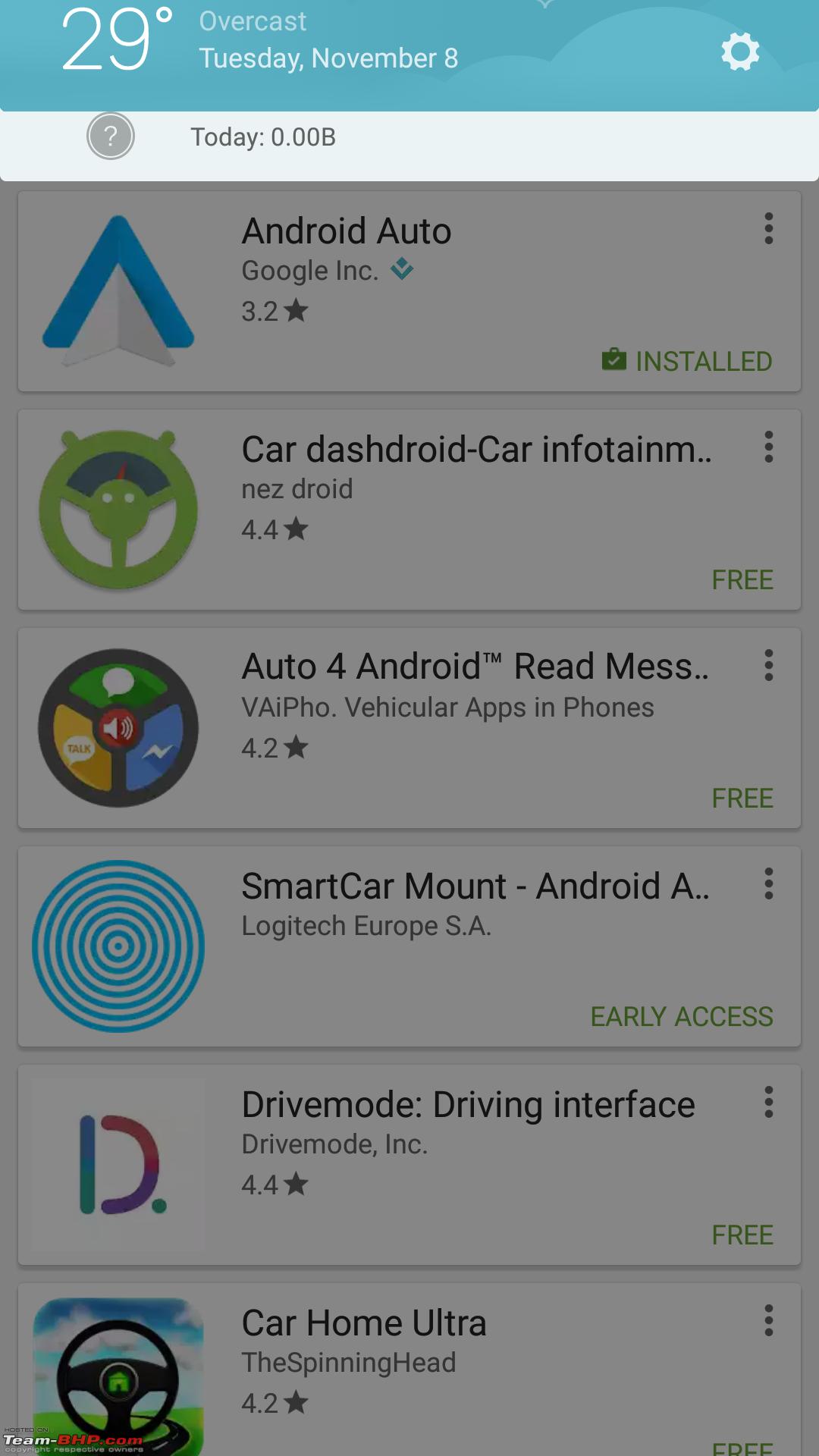 Review: The Android Auto App (standalone) - Team-BHP