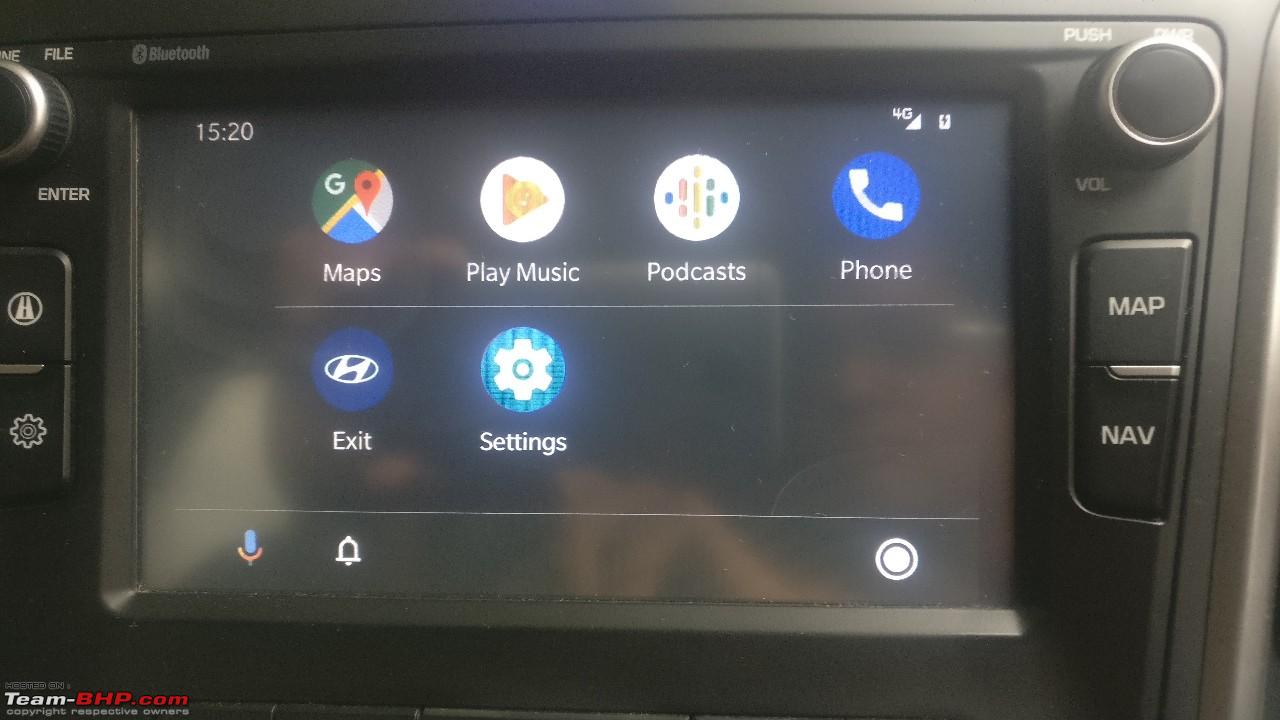 Received Android Auto update, but new UI isn't showing on the head-unit -  Team-BHP
