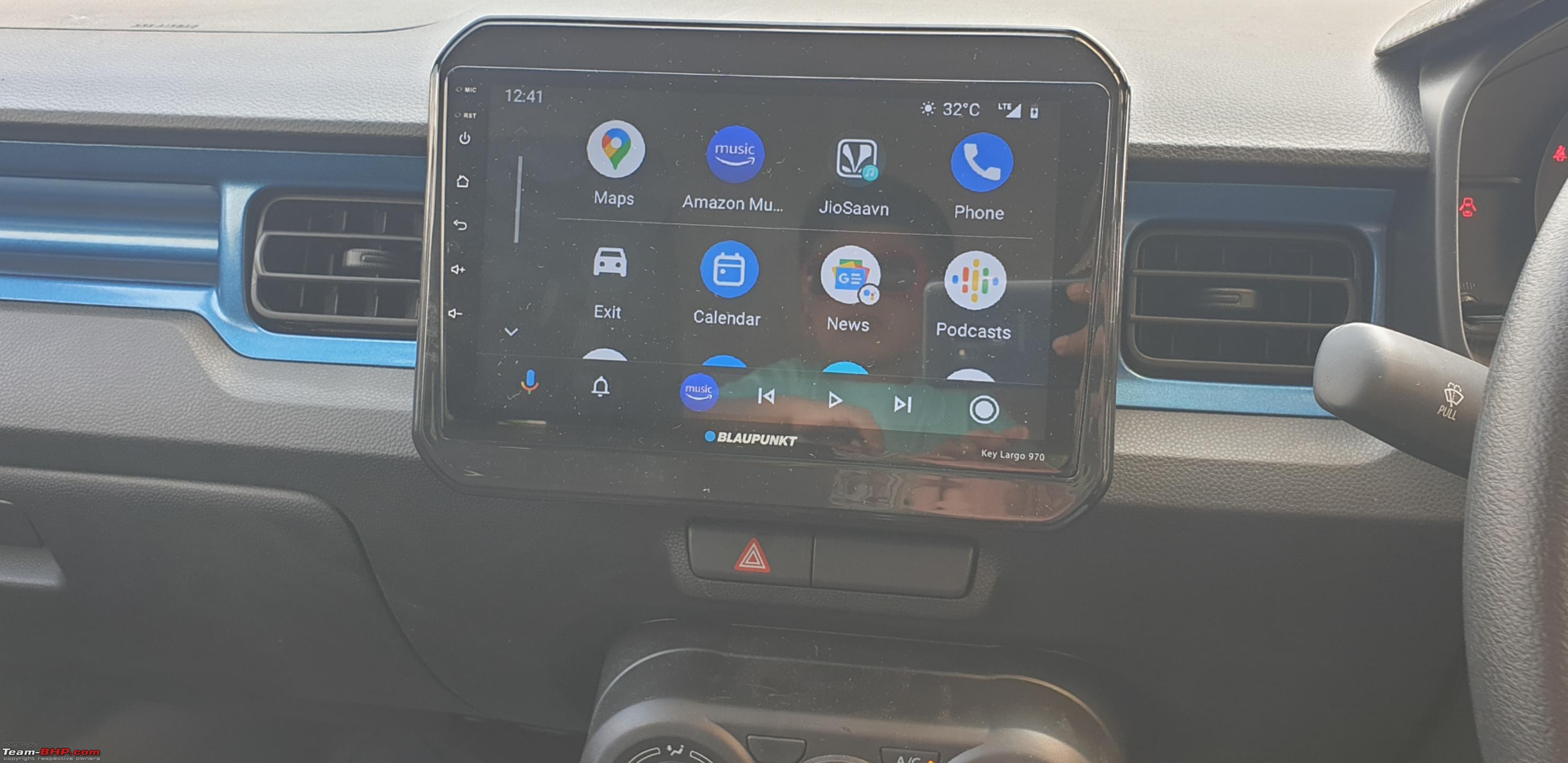 Blaupunkt Head-Unit with Android Auto in my Maruti-Suzuki Ignis - Team-BHP