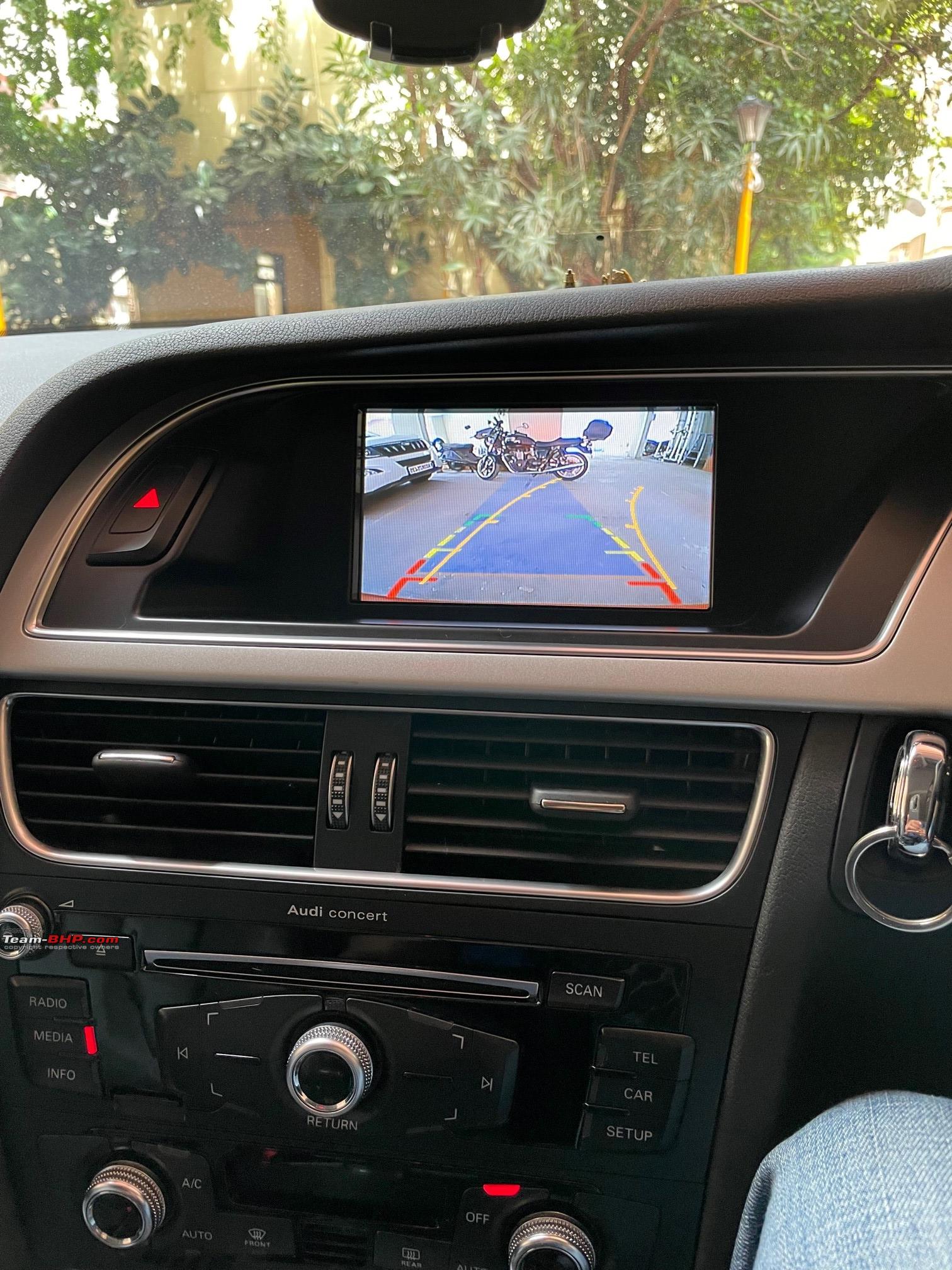 MMI head-unit upgrade on a 2016 Audi A4 | Got Apple CarPlay, reversing cam  & touchscreen - Team-BHP