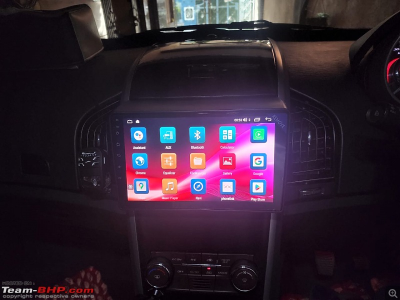 Installed! 10-inch Android screen in my 9-year old XUV500-apps.jpeg