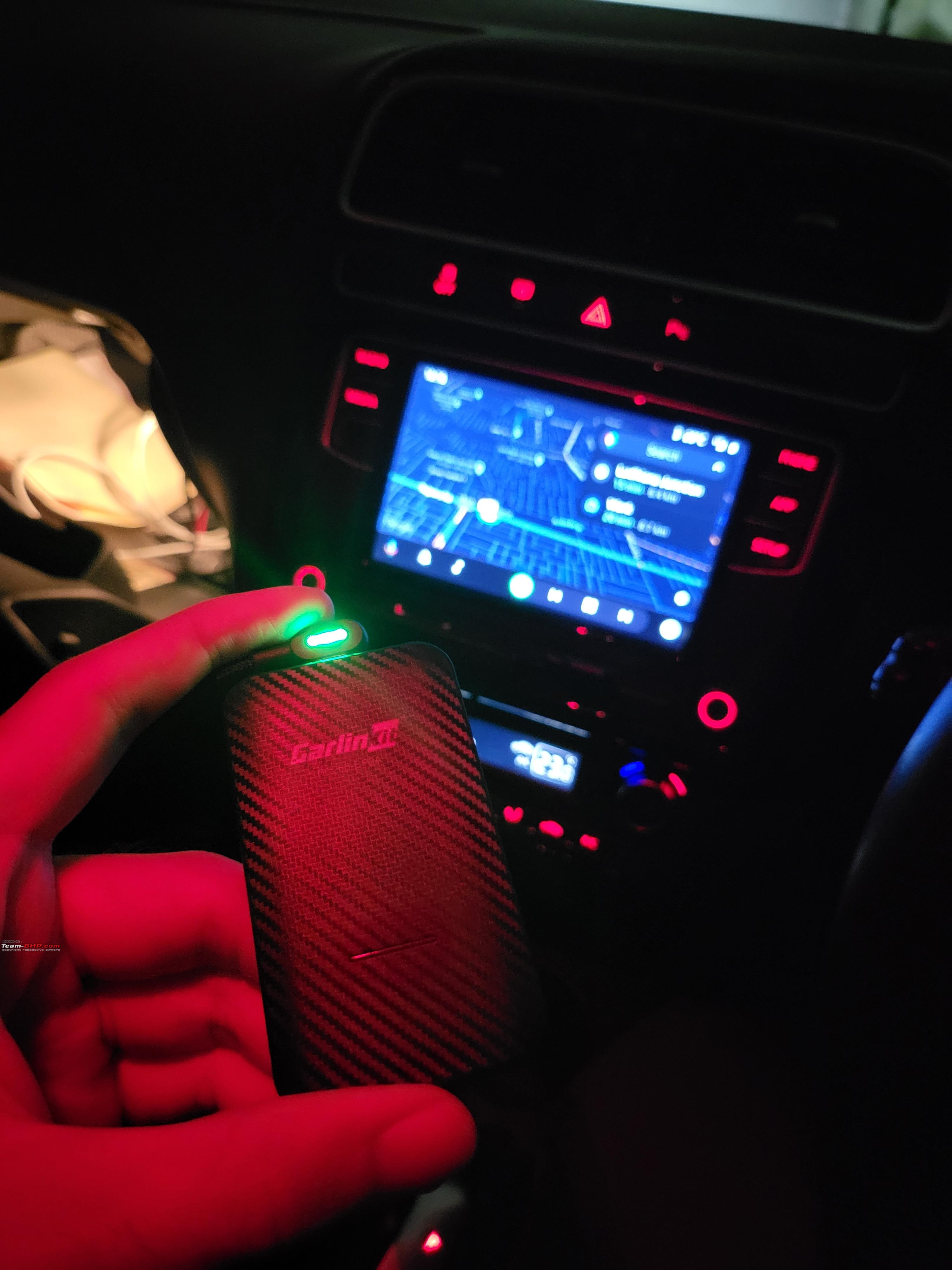Carlinkit Wired/Wireless CarPlay Wireless Android Auto Dongle Mirror F