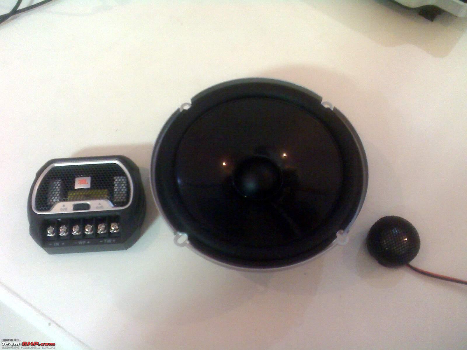 GTO 608 Component Speaker - Part of the newly released JBL 8 Series -  Team-BHP
