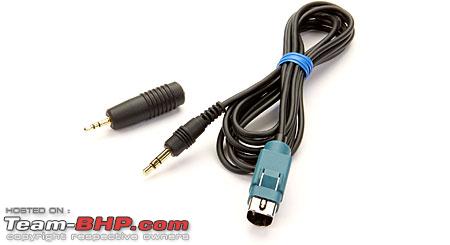 Aux in cable for Alpine HU's - Team-BHP