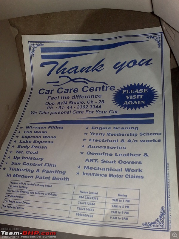 Maintenance & Repairs : Bosch Car Care Centre (Vadapalani, Chennai)-29092011963.jpg