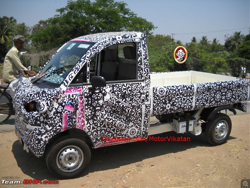 Mahindra P601 light truck (new Maxximo) spied EDIT: Named Jeeto-mahindra-p6011.jpg