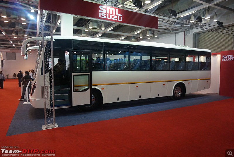 Sml Isuzu @ The Bus & Special Vehicle Show, 2015 - Team-bhp