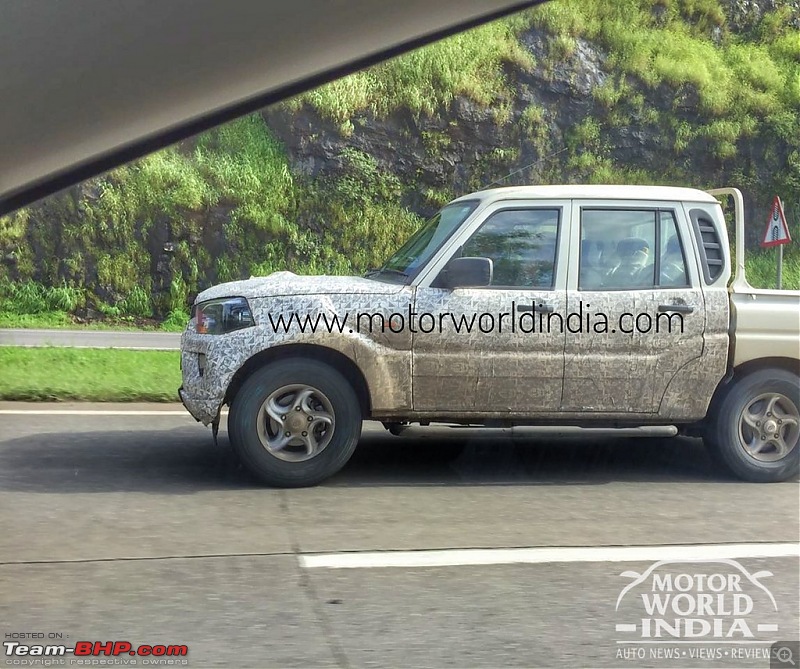 2016 Mahindra Getaway Pick-up spotted-mahindrascorpiogetawayspypics.jpeg