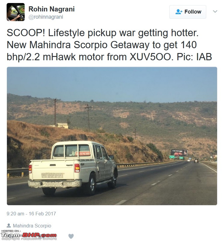 2016 Mahindra Getaway Pick-up spotted-sc-get.jpg