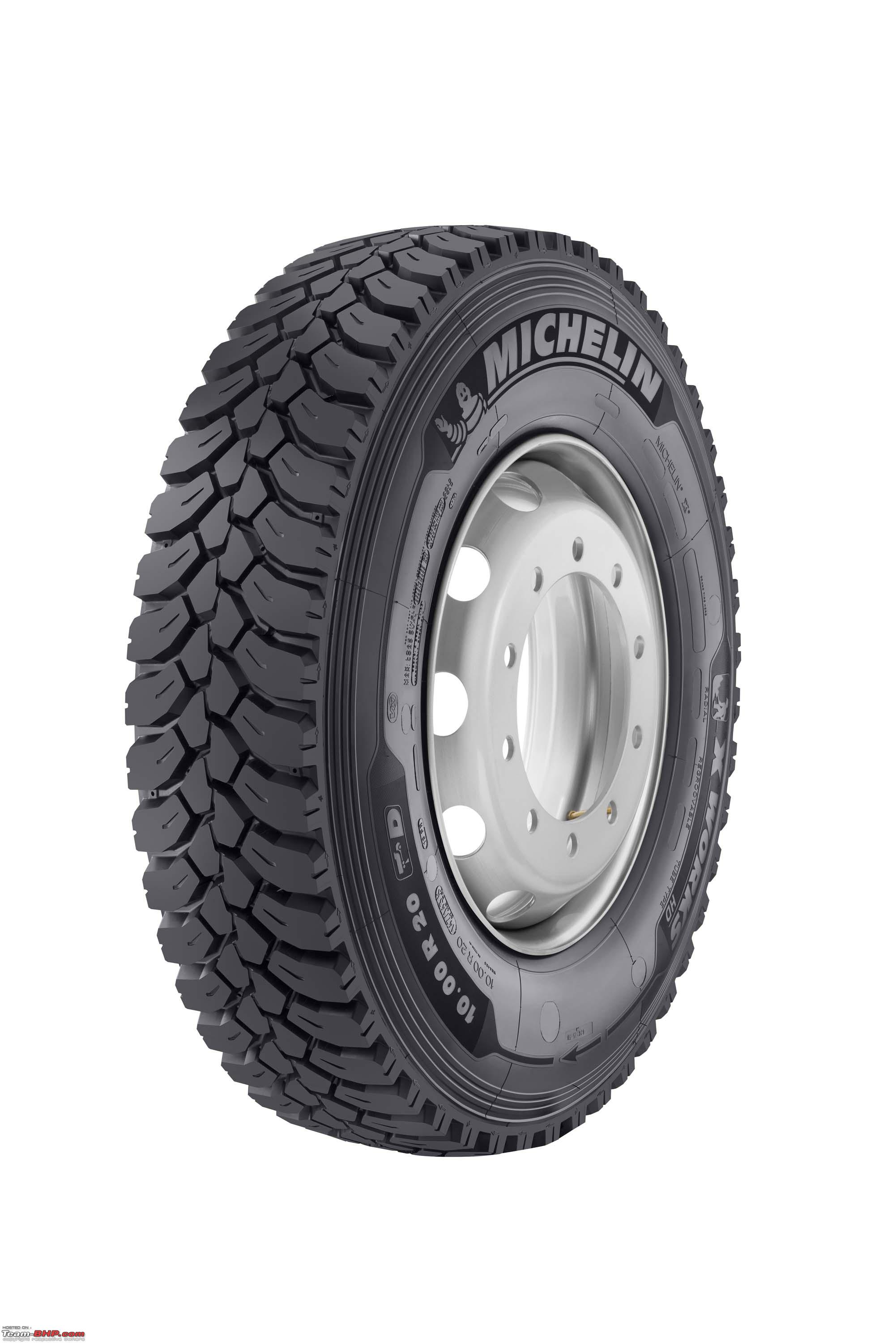 Michelin launches X Works HD radials for construction sector - Team-BHP