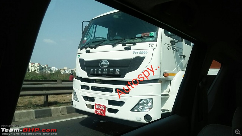 Unprecedented move: Volvo-Eicher shares spy pics of its own multi-axle truck being tested!-image4.jpeg