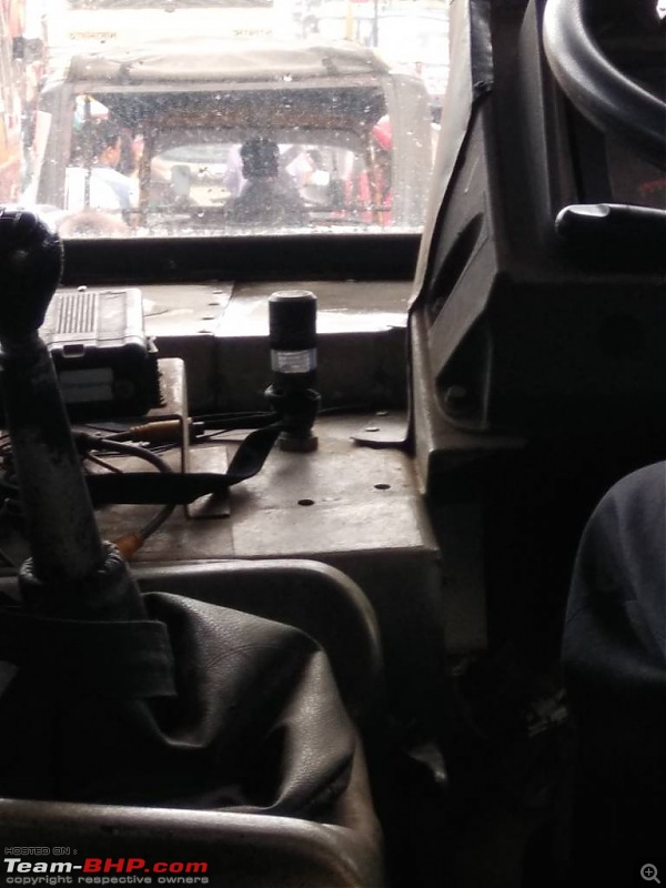 Tata bus: What is that long, tube-like thing on the dashboard?-1531740464667.jpg