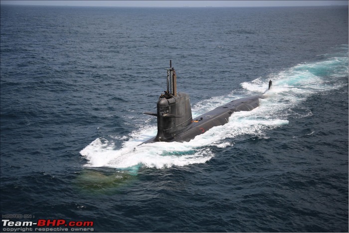 Submarines of the Indian Navy-khanderi-sea-trials.jpg