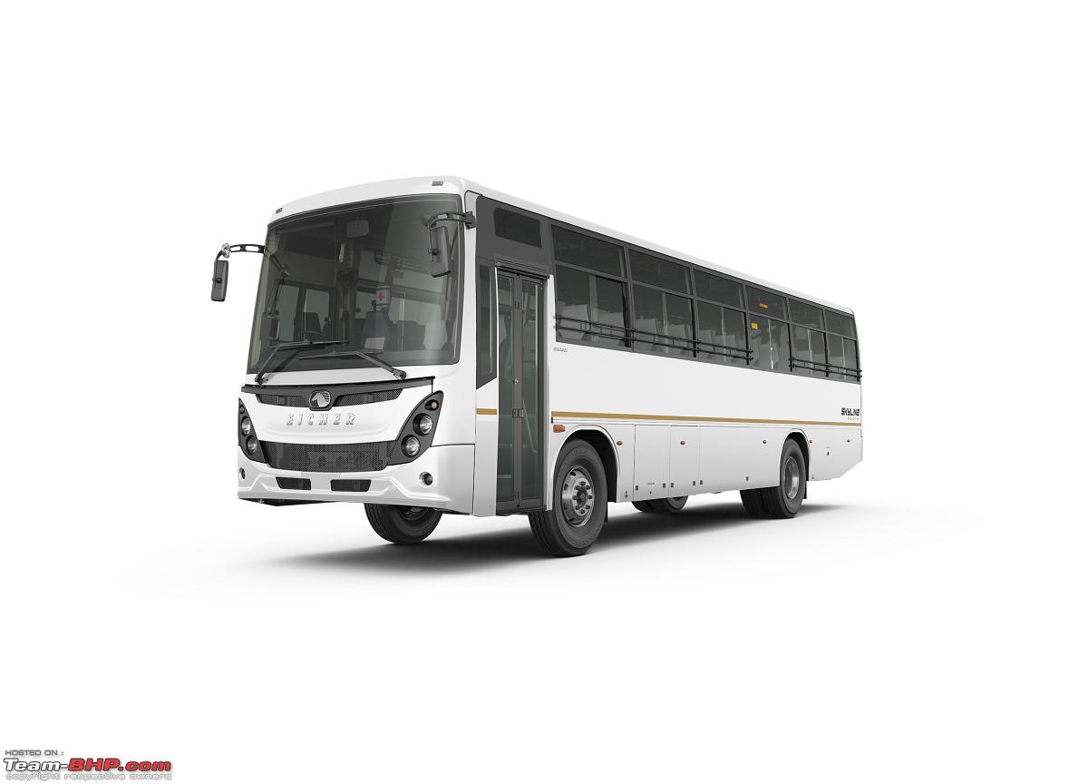  Eicher  launches Skyline  Pro 6016 bus Team BHP