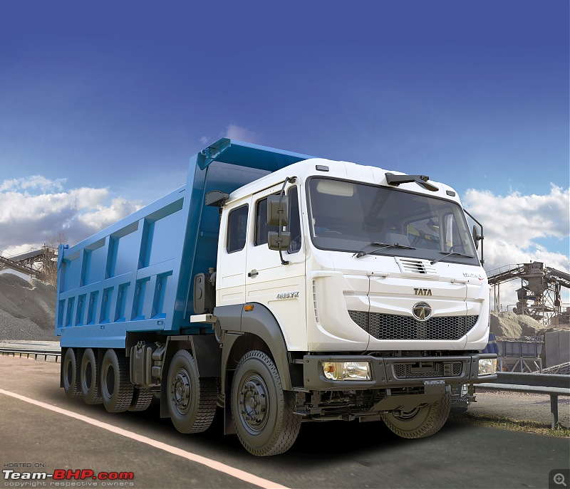 Tata Launches Indias Largest Tipper Truck Signa Tk Motoarc My Xxx Hot