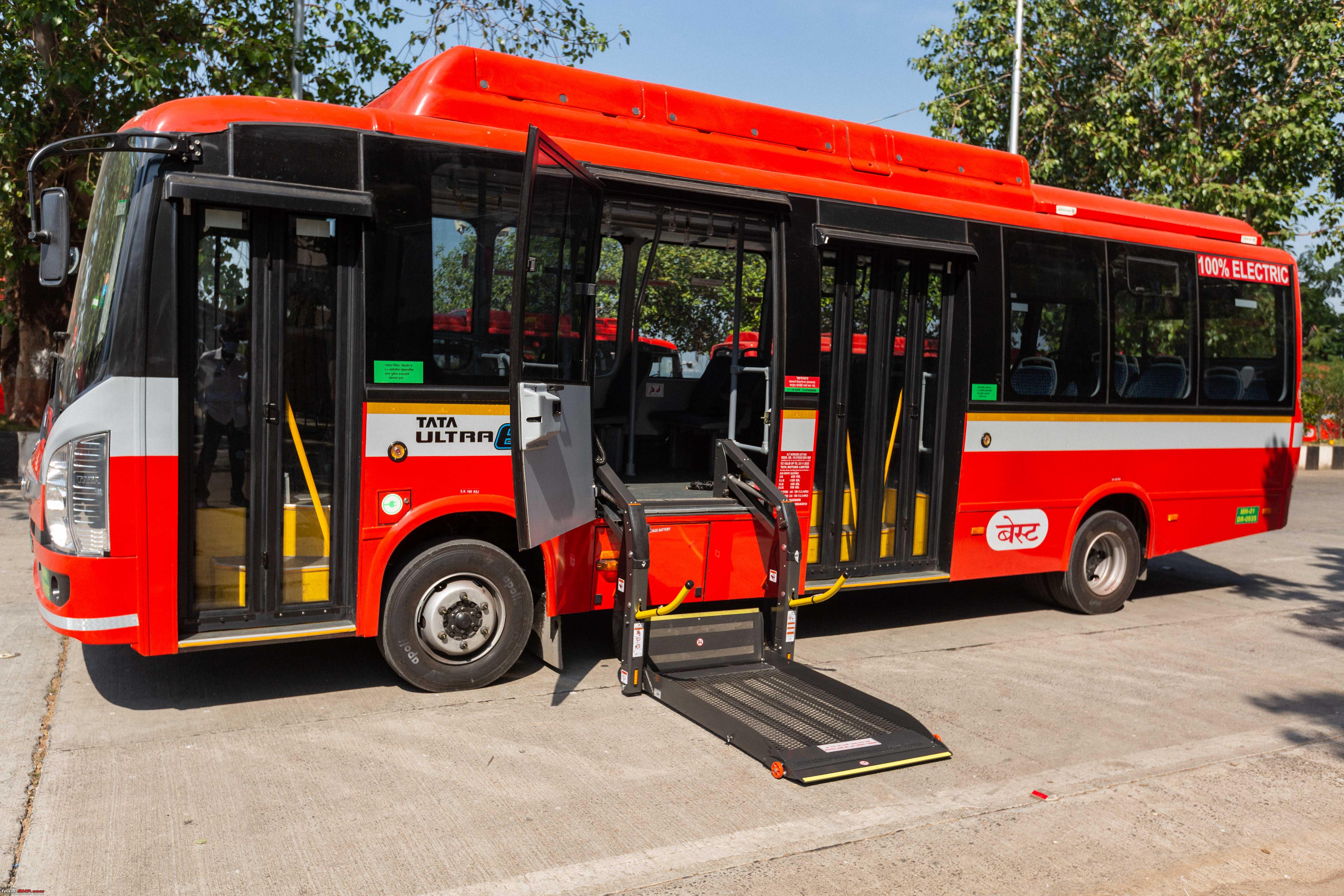 Mumbai Tata delivers 26 electric buses to BEST TeamBHP