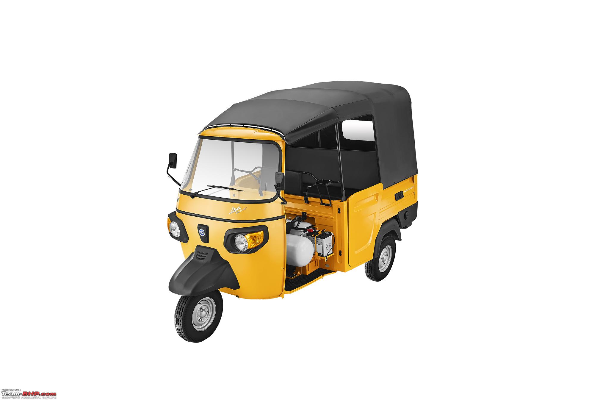 Piaggio launches Ape HT 300cc BS6 Petrol and CNG 3-wheelers - Team-BHP