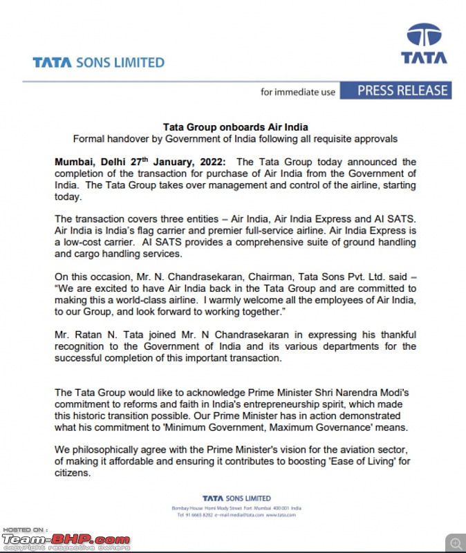 Air India Divestment - Tata Sons completes acquisition-screenshot_20220127163242__01.jpg