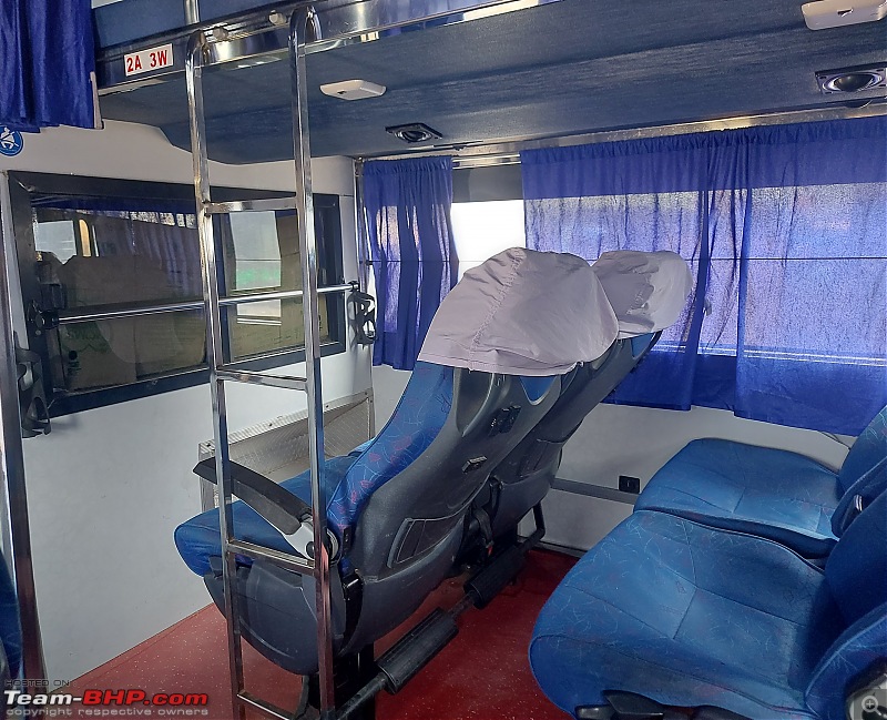 sleeper bus interior