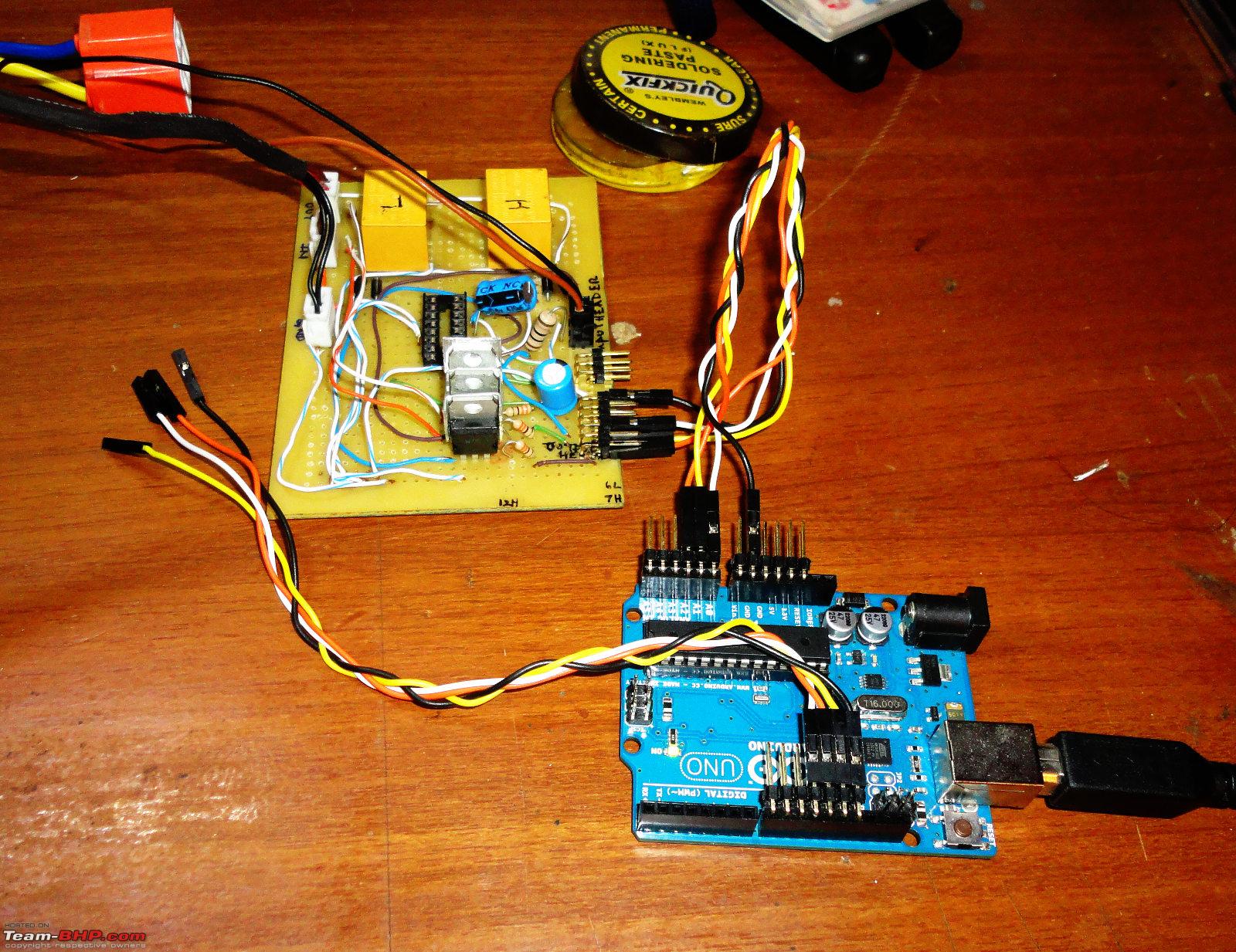 DIY Project: Automatic headlamp control using Arduino - Team-BHP