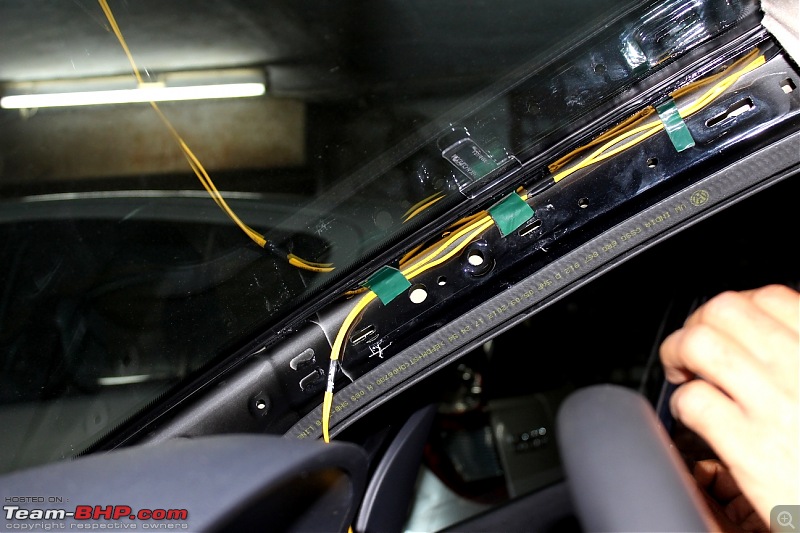 VW Polo DIY: Upgrading cabin light, headlight switch & installing footwell  lights - Team-BHP