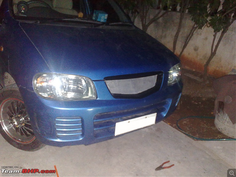 DIY-Blue LED Parking Lamp & Speedo Meter+Wire Mesh Grille & Underbody Neons for Alto-15042009838.jpg