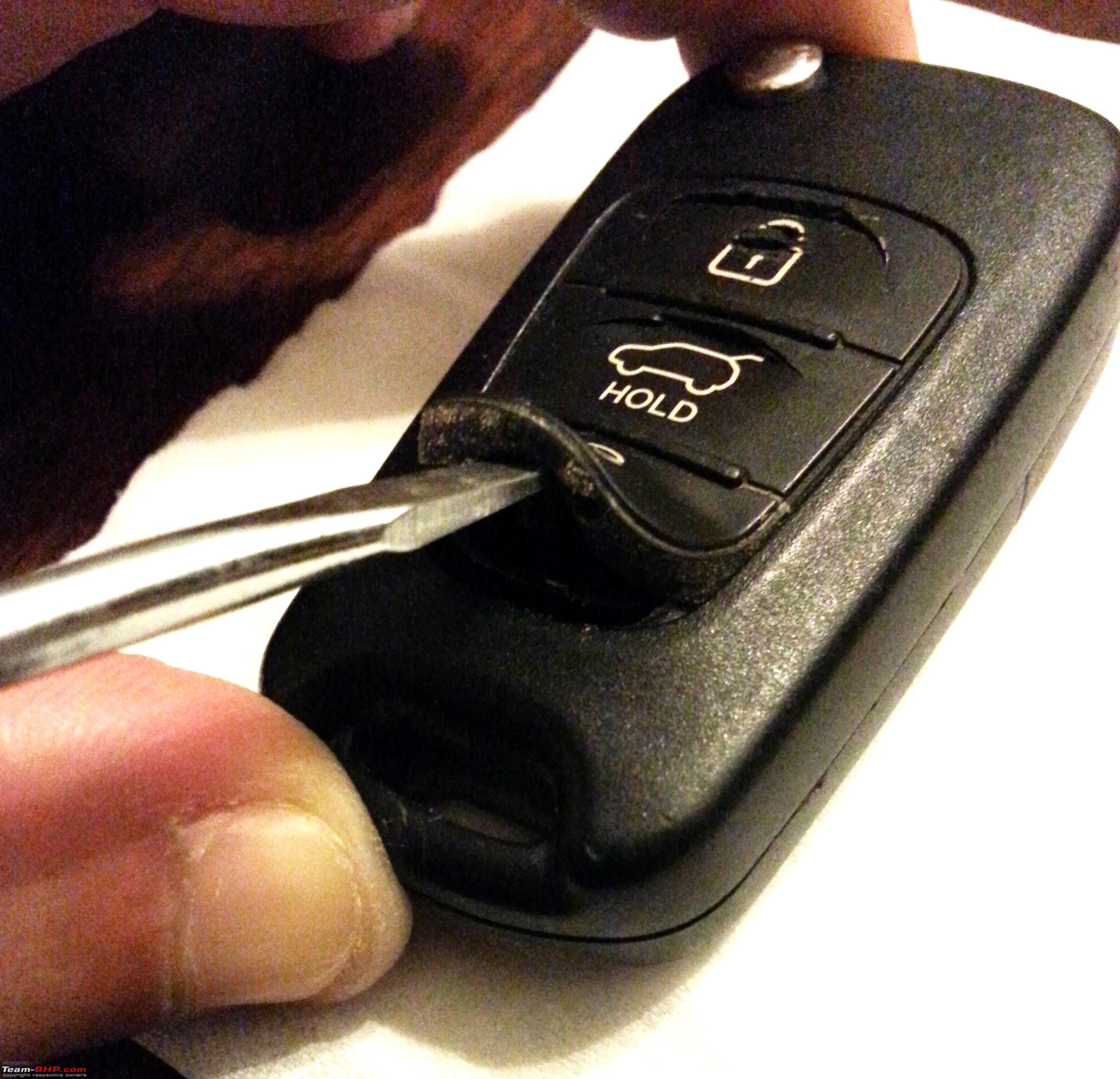 DIY: Replacing the worn-out rubber buttons of a Keyless Entry Remote -  Team-BHP