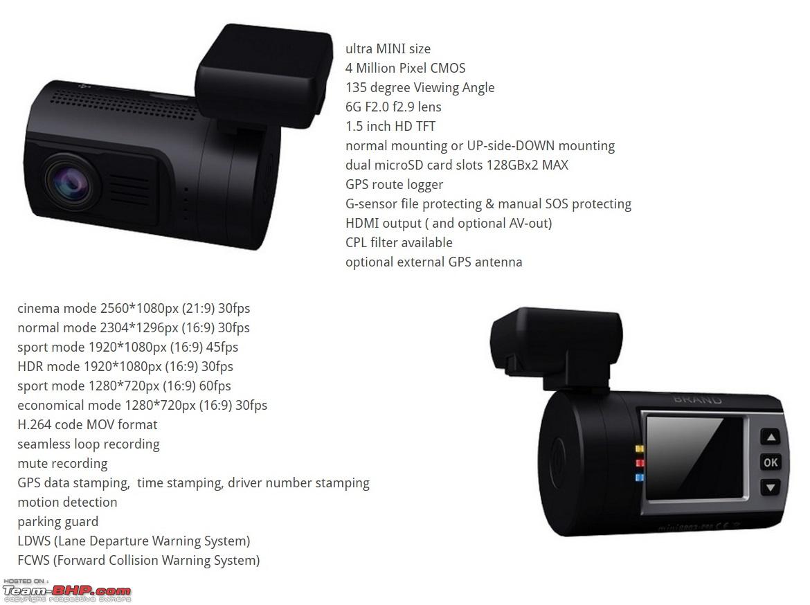 DIY Install & Review - The Mini 0806 Dash Camera - Team-BHP