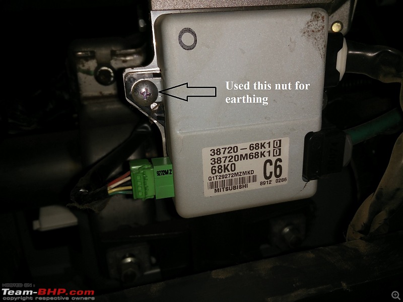 DIY: Tachometer Installation for WagonR & A-Star LXi-earth-connection.jpg