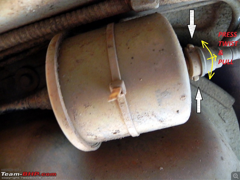 A List of DIY's for your car: A Pictorial Guide-fuel-filter-remove.jpg