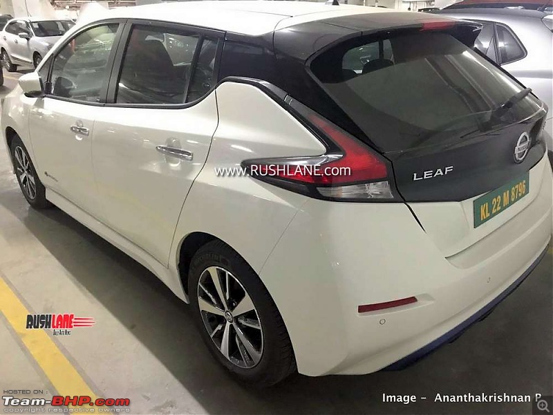 Scoop! 2nd-gen Nissan Leaf spotted in India-nissanleafelectricgreennumberplate3.jpg