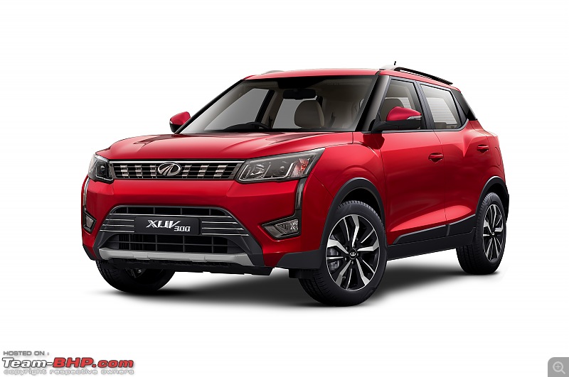 Mahindra XUV400 Electric to get 350 - 400 km range-xuv300-front-34.jpg