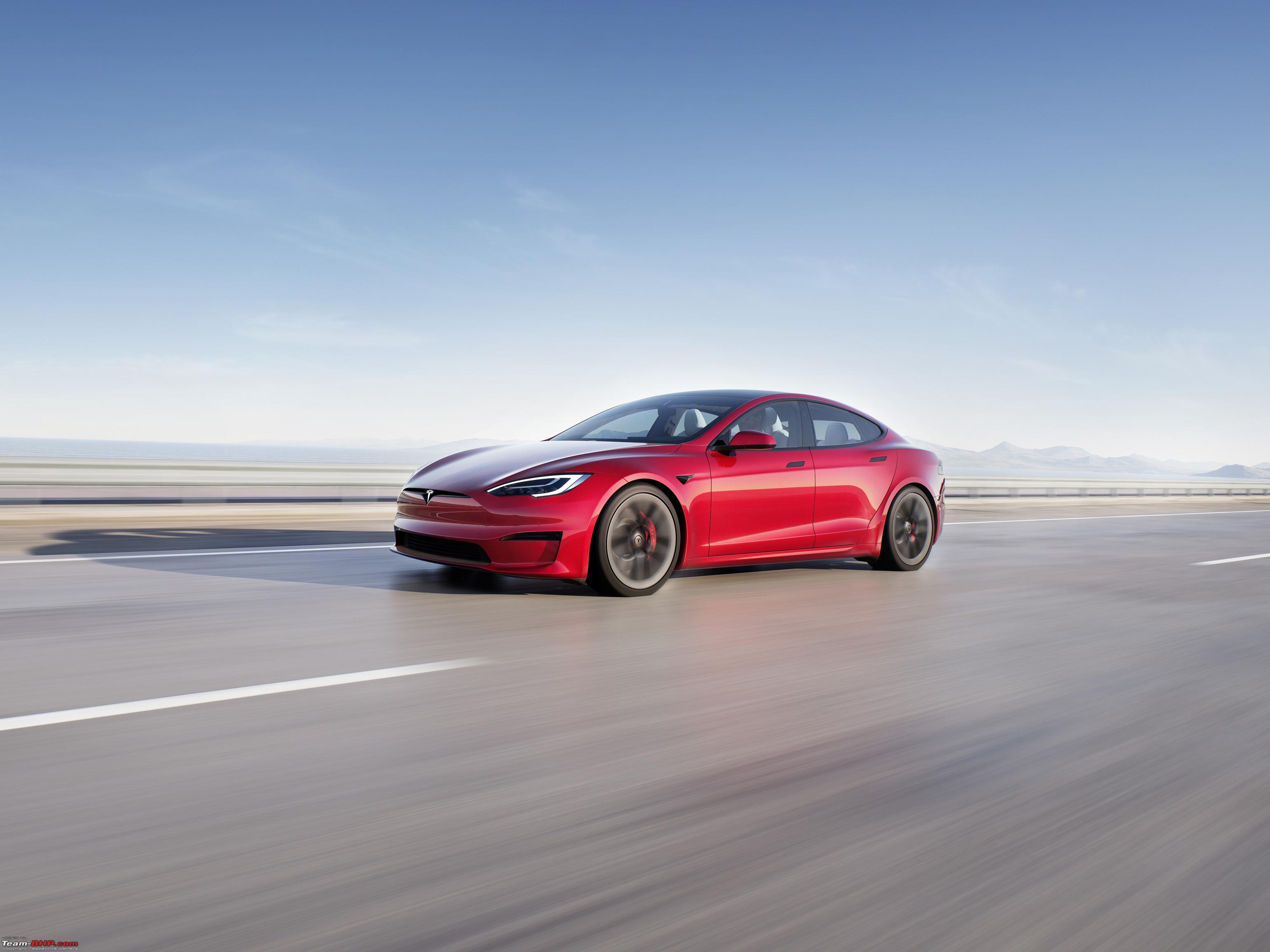 Tesla Model S Plaid sets new 1/4 mile record of 9.2 seconds, confirmed by  Jay Leno - Team-BHP