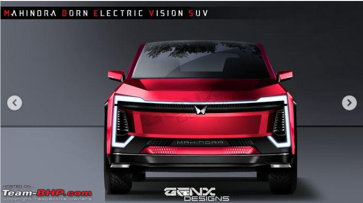 Mahindra Born Electric Vision Concept Evs To Be Unveiled On August 15 2022 Team Bhp 