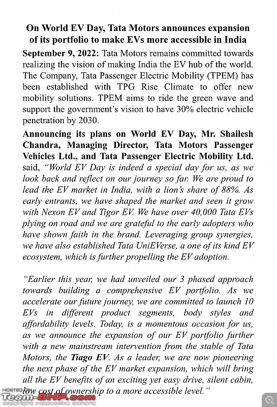 Tata Motors announces Tiago EV. EDIT: Launched at Rs. 8.49 lakh; offers 315 km range-f7f78d2fc61844a7a2075d0a65dacf5a.jpeg