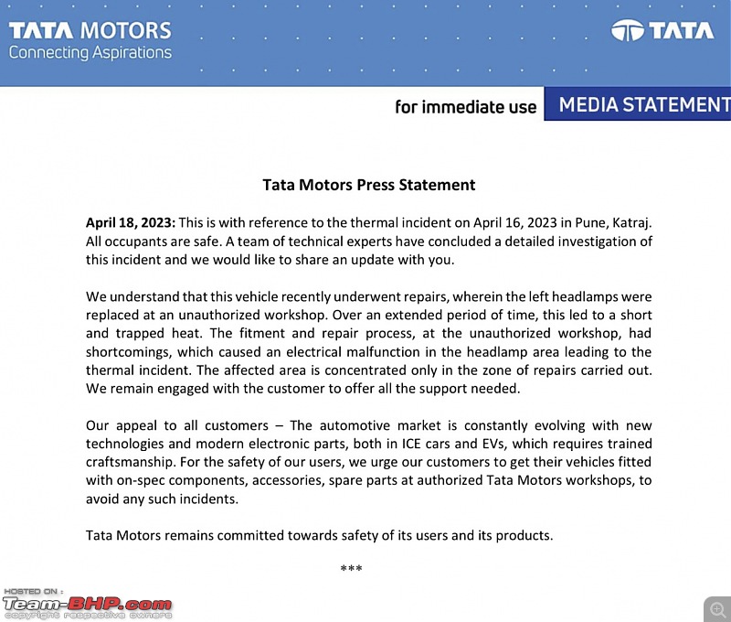 Unauthorised repair job caused Nexon EV fire: Tata Motors-20230419_130644.jpg