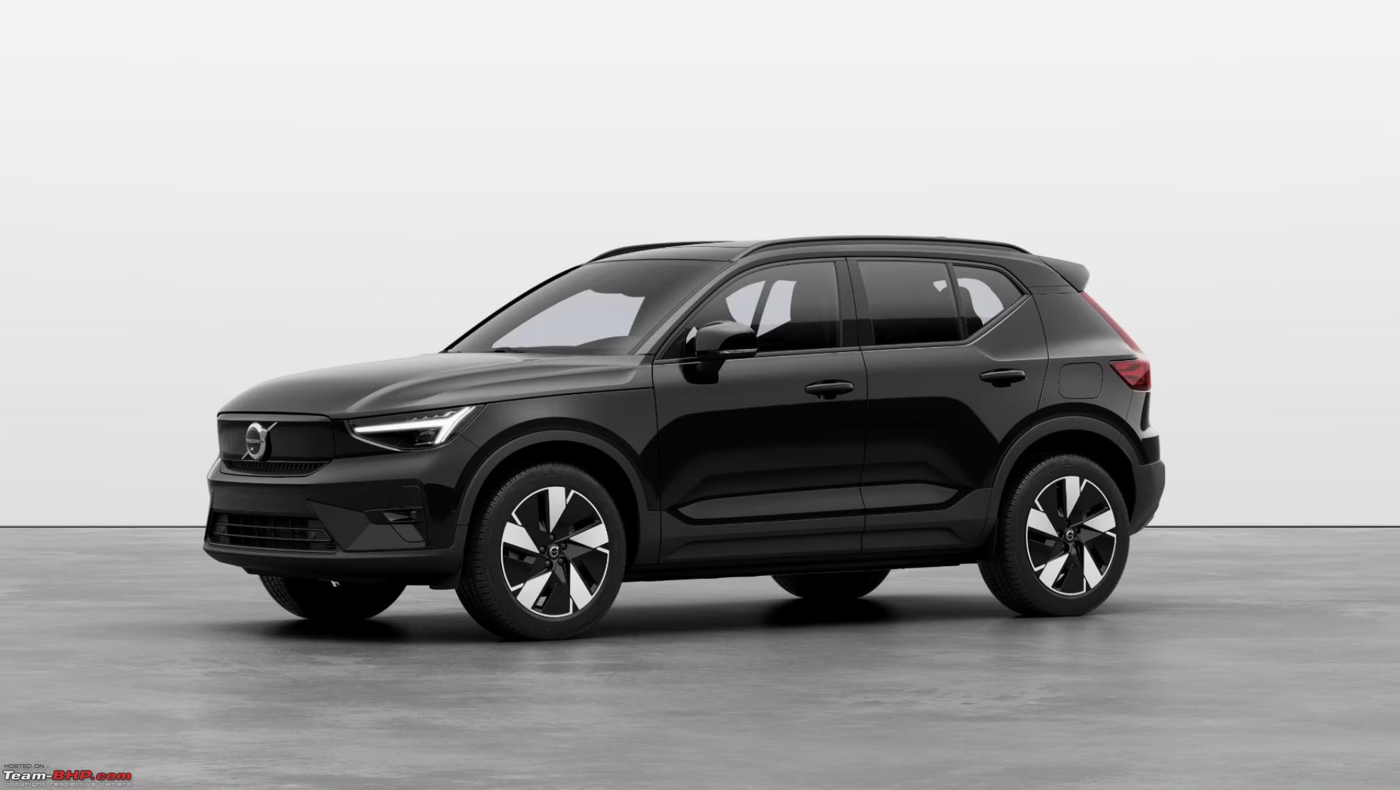 Volvo XC40 Recharge 2024 version available at 57.90 lacs - Team-BHP