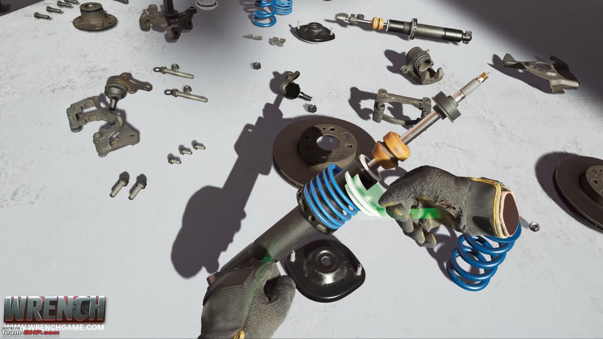 Wrench: A VR puzzle for the car enthusiast - Team-BHP