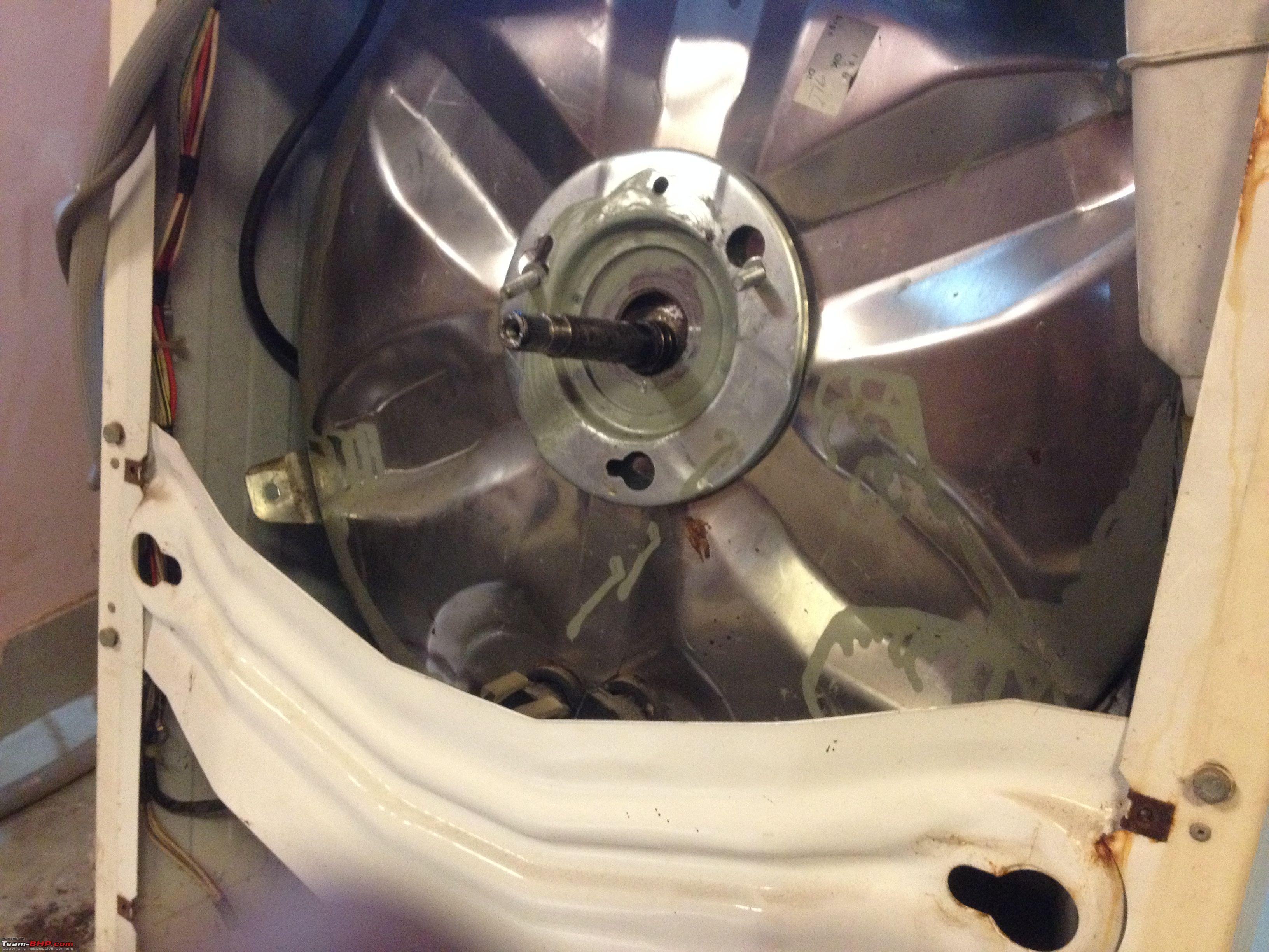 DIY: Changing the bearings of a front-load Washing Machine - Team-BHP