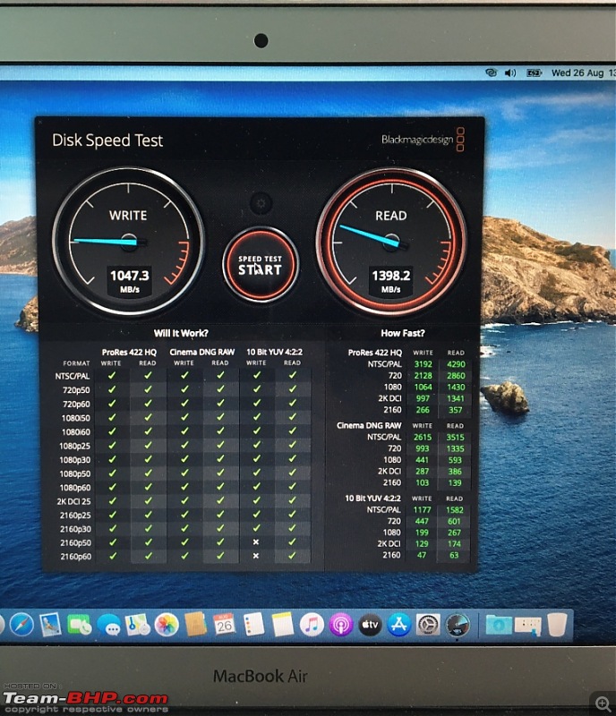 mac disk speed test terminal