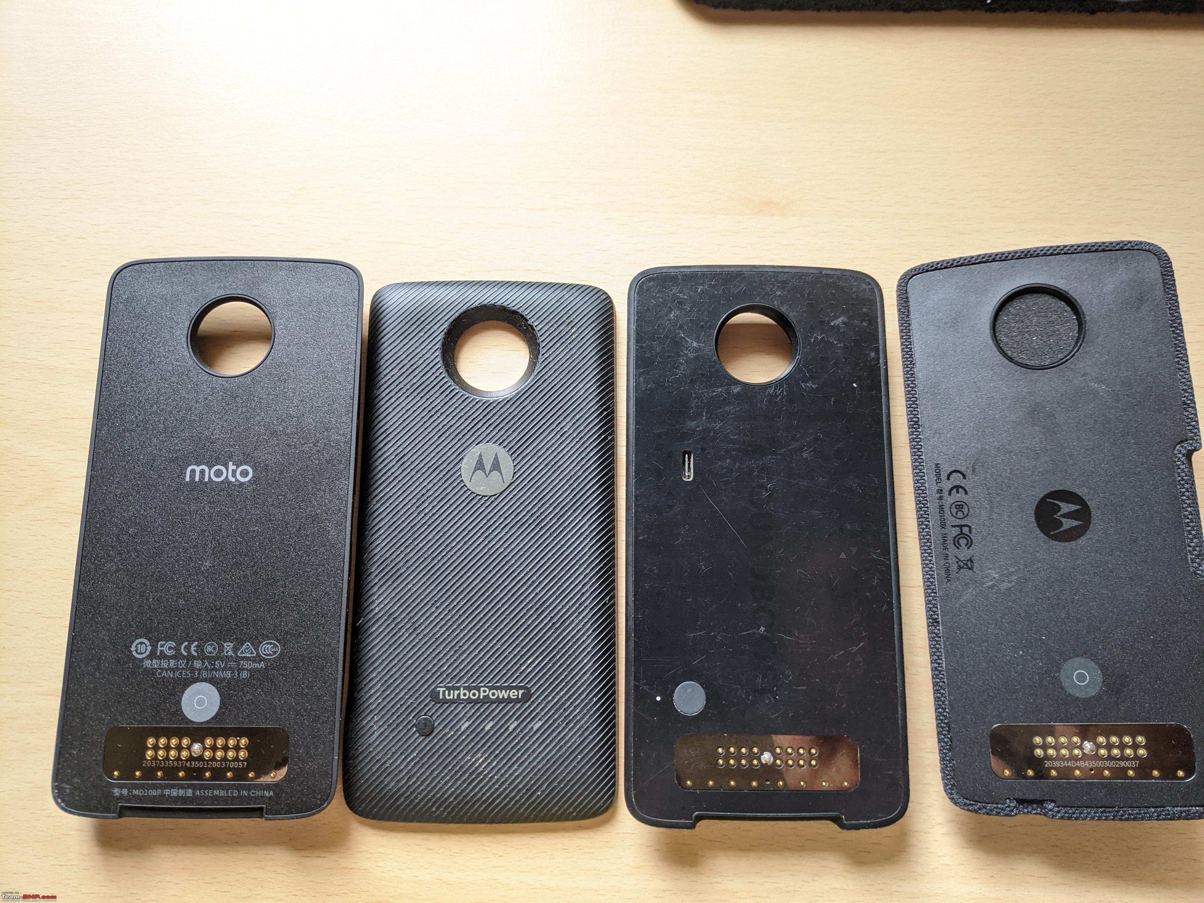 Motorola Z4 and the Moto Mods | The Modular phone ecosystem that failed -  Team-BHP