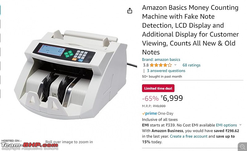 Which cash / note counting machine to buy? - Team-BHP